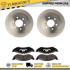 Front Oe Brake Rotors Brake Pad For 2000-2002 Dodge Dakota Durango