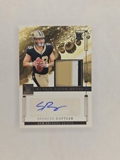 2024 Panini Impeccable - Rookie Patch Autographs Spencer Rattler #RPA-SRR /99 