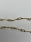 14k Gold Freshwater Pearl Beaded Necklace 6.21g — photo 5