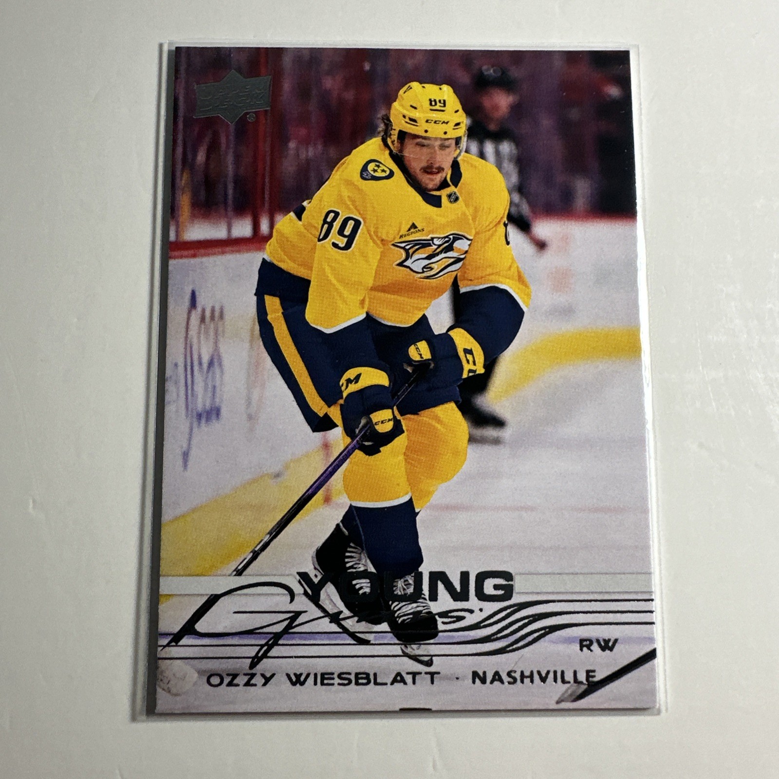 2025-26 Upper Deck Series 1 - Young Guns Ozzy Wiesblatt #212 (RC)