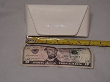 Michael Kors Sunglass Case For Eyewear Glasses CASE ONLY Papers Cloth Medium