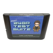 240p Test Suite 16-Bit Game Cartridge for Genesis Mega Drive Calibration