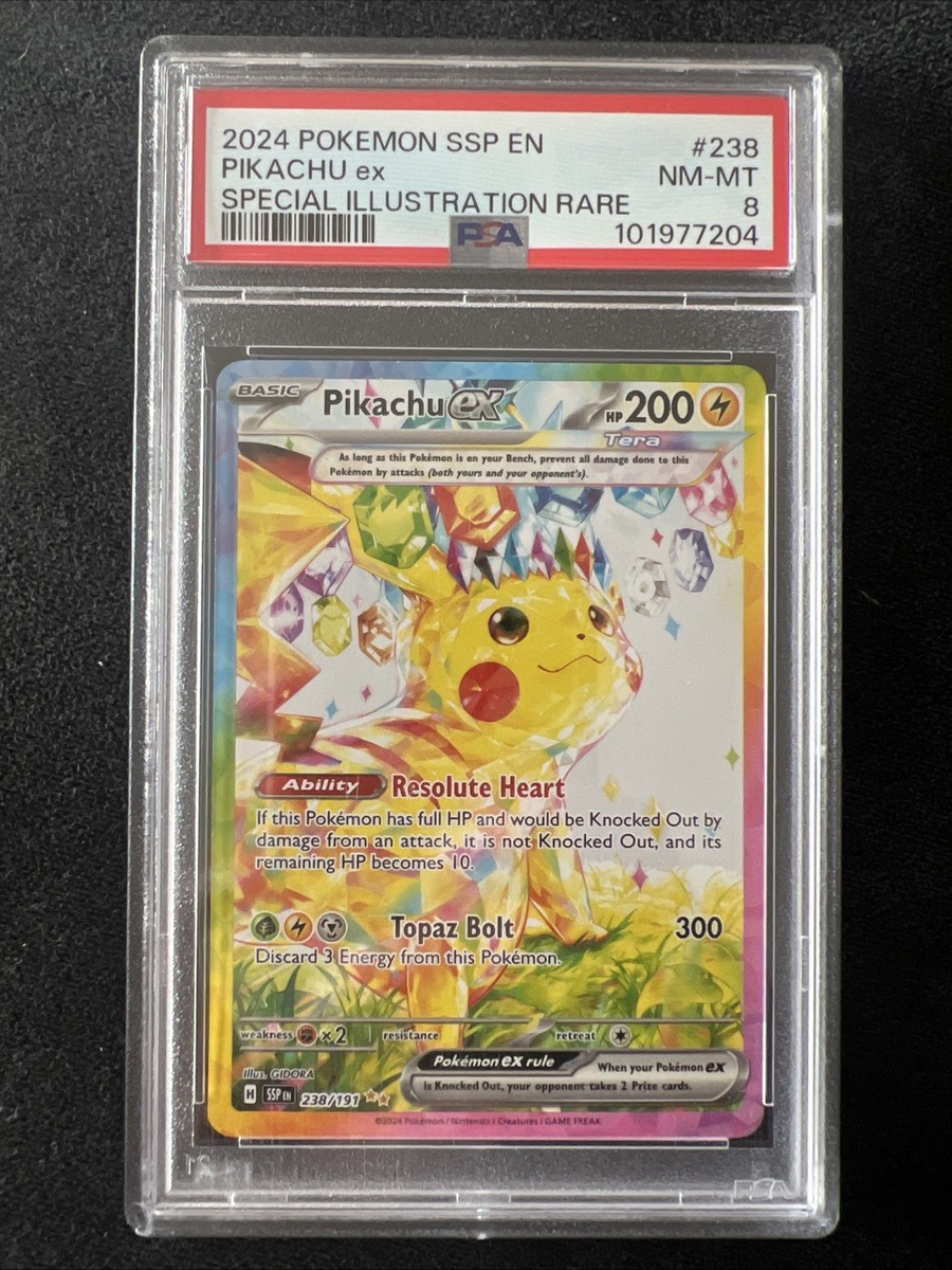 Pikachu ex 238/191 Sv08: Surging Sparks Holo for sale online