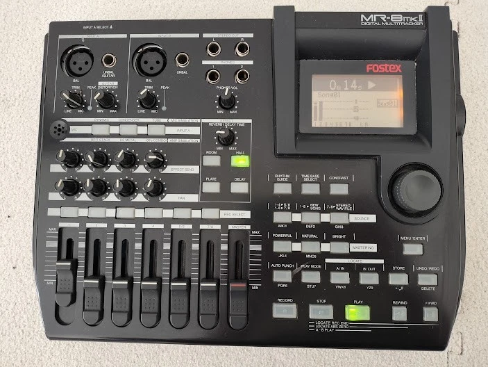 Fostex MR-8 MK2 Digital Multitracker 8-Track Used Tested Vintage from Japan - Image 3 of 4