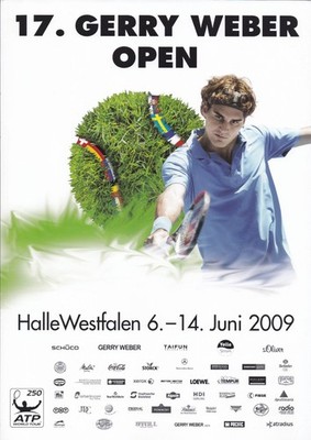 Programm 17. Gerry Weber Open Halle 06.06.  - 14.06.2009 - ATP-Tennis-Turnier