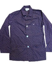 Vintage Christian Dior Monsieur Pajama Shirt Mens Small Paisley Pattern USA