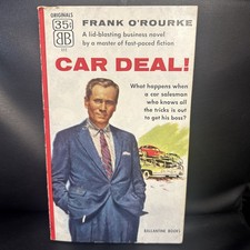 CAR DEAL! by Franki O'ROURKE  1955 Ballantine Books VTG Pulp Fiction