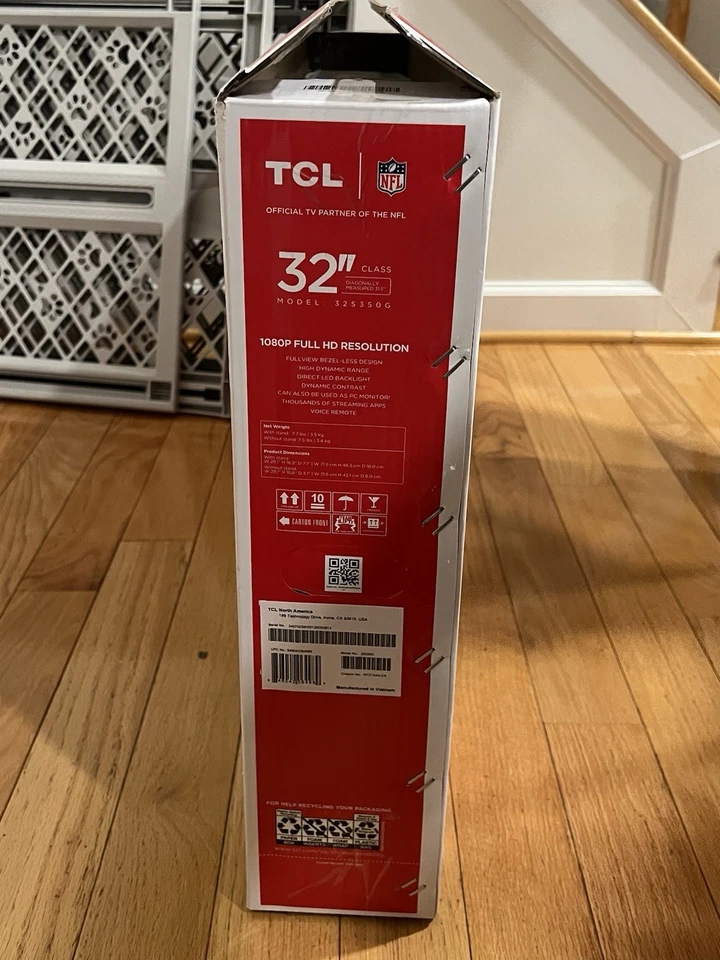 TCL 32S350G Class S3 32 in 1080p FHD HDR LED Smart TV - Black - Image 2 of 4