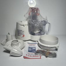 Kenwood FP110 Food Processor Chrome Effect Mains Powered BRAND NEW