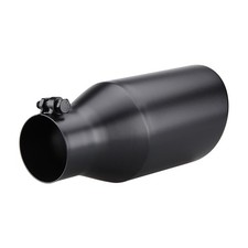 Diesel Exhaust Tip 3 Inlet 5 Outlet 12 Long Stainless Steel Bolt On
