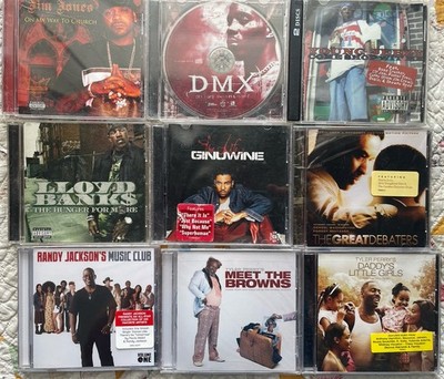 CD LOT HIP HOP GANGSTA SOUL YOUNG JEEZY JIM JONES DMX GINUWINE LLOYD BANKS PERRY