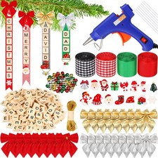 299 Pieces Christmas Ornaments Tree Decorations Personalized Crafts Kit DIY R...