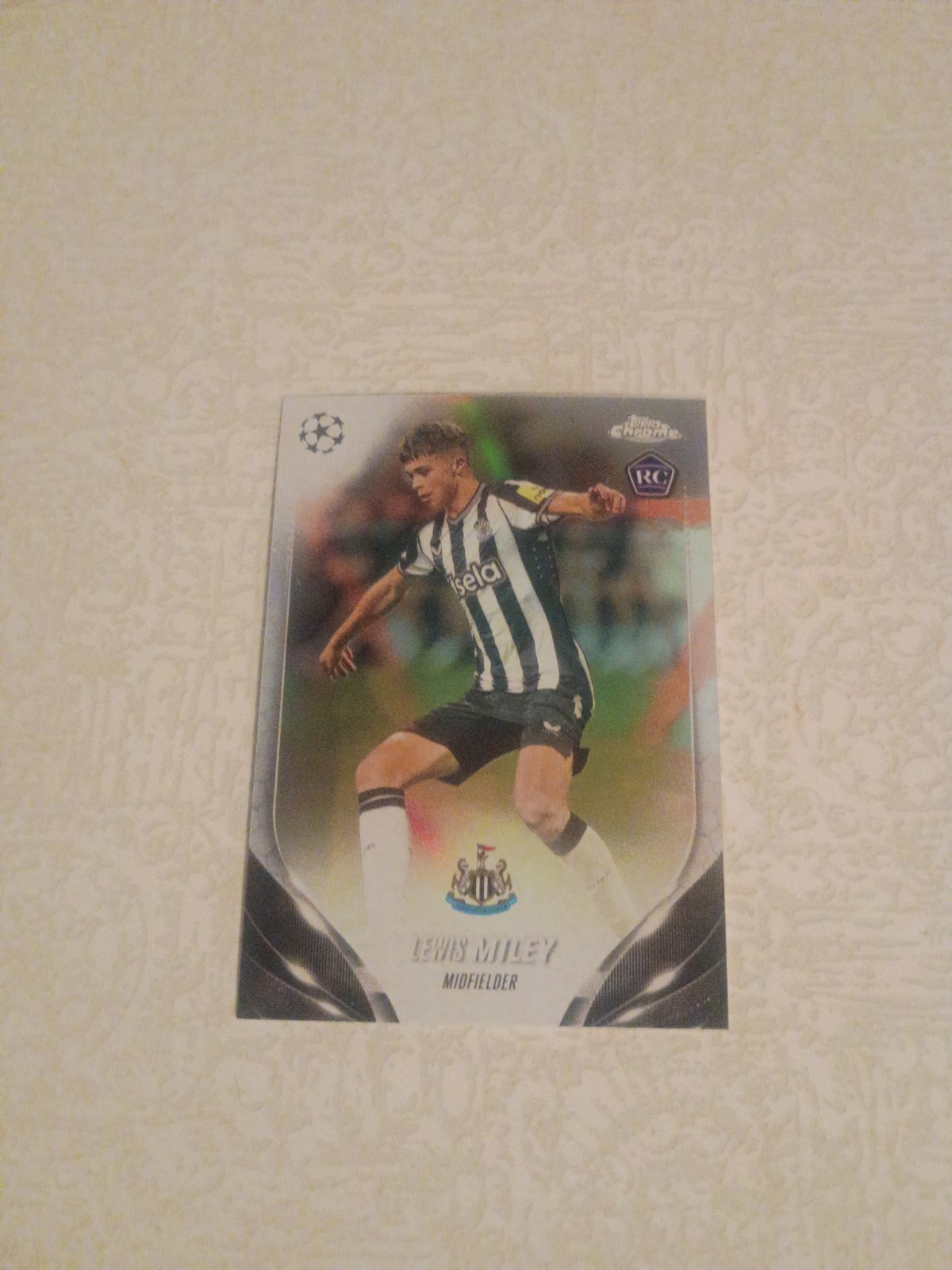 2023-24 Topps Chrome UEFA Club Competitions - Lewis Miley #31 (RC) Refractor
