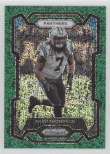 2023 Panini Prizm Green Sparkle Prizm 7/8 Shaq Thompson #45 ux8