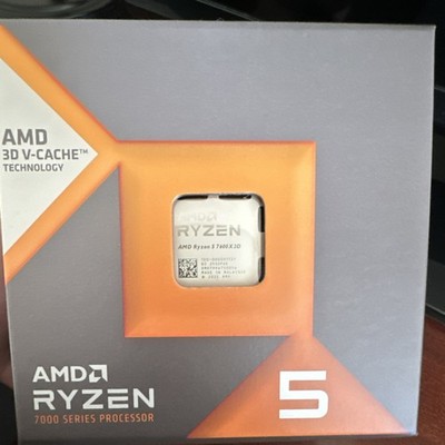 AMD Ryzen 5 7600X3D 6-Core 4.7GHz Socket AM5 Processor 102MB Cache