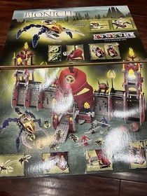 LEGO BIONICLE SET 8759 battle of Metro Nui Incomplete