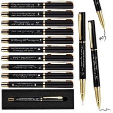 40 Sets Christian Bible Verse Ballpoint Pen Gift Bulk Engraved Inspirational ...