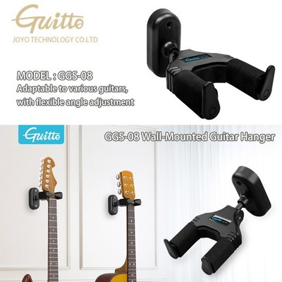 Guitar Wall Mount Hanger Hook Auto Gravity Lock Guitar Holder Wall Hook for Bass