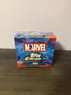 2025 Topps Chrome Marvel Sapphire Hobby Box Brand New Sealed Fast shipping
