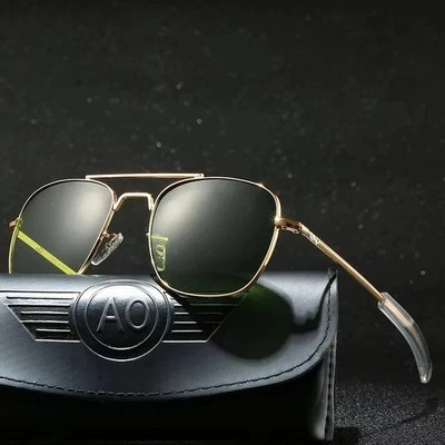Ao Aviation Sunglasses Men American Optical Glass