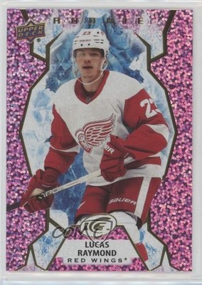 2021-22 Upper Deck Ice Rookie Lavender Lucas Raymond #144 Rookie RC 03uh