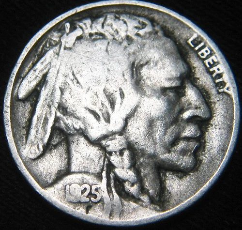 1925-D Buffalo Nickel — photo from the most recent tracked eBay sale