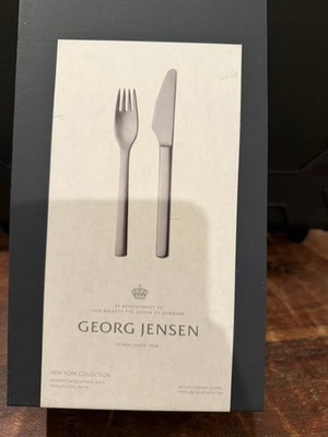 Georg Jensen dessert/starter giftbox 8 pcs - new open box
