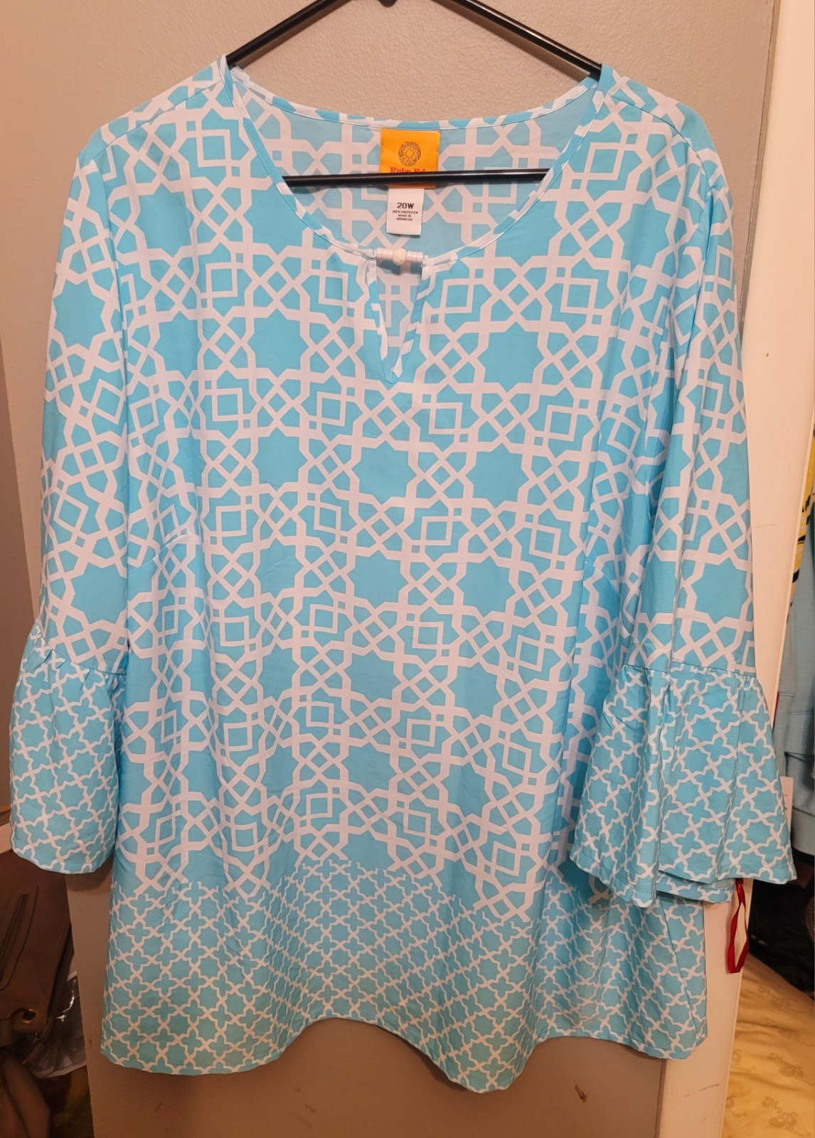 Beautiful Ruby Red Blouse. Size 20 plus.  Beautif… - image 1