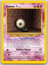 Unown [Q] 59/105 Neo Destiny Unlimited Pokemon NM CR CG gangs on eBay