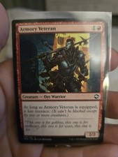 Magic the Gathering ARMORY VETERAN 130 Adventures in the Forgotten Realms MTG