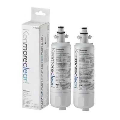 #ad Kenmore 9690 469690 Refrigerator Water Filter 2 Pack NSF ANSI 53 Fit ADQ36006101 $16.98
