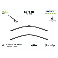 Valeo Scheibenwischer Set vorne 2208201745 A2208201345 A2208201745 577869