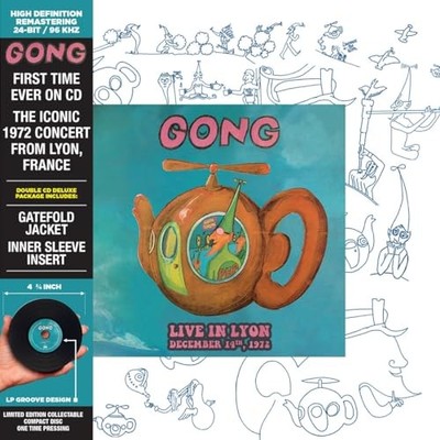 GONG - LIVE IN LYON 1972 2CD - DCD - F600z