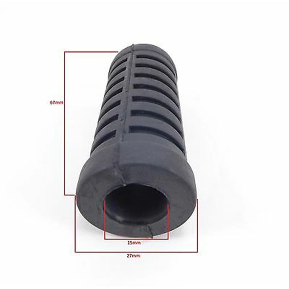 Cubierta de palanca de goma Kickstart para Yamaha CT, DT, 1, 2, 3, 125, DT1MX, MX 11-92102 Foto 2 de 4