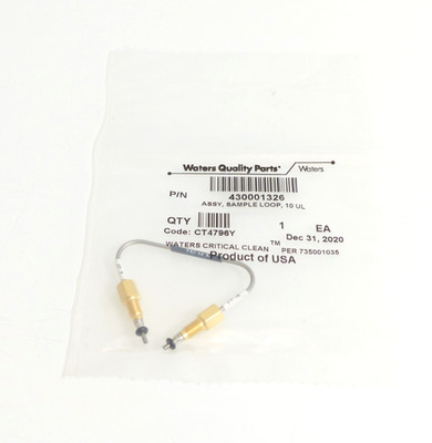 Waters Quality Parts Assy  Sample Loop 10 UL   430001326 Neu #22H