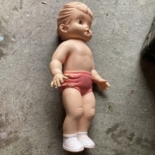 Vintage 1959 EDWARD MOBLEY/ARROW RUBBER Squeak Doll works