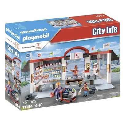 PLAYMOBIL City Life 71384 Kaufland Supermarkt Geschäft Filiale Neu OVP