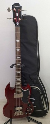 Epiphone EB-3 CH 2013 Cherry SG Style Electric Bass Soft Case Preowned Japan