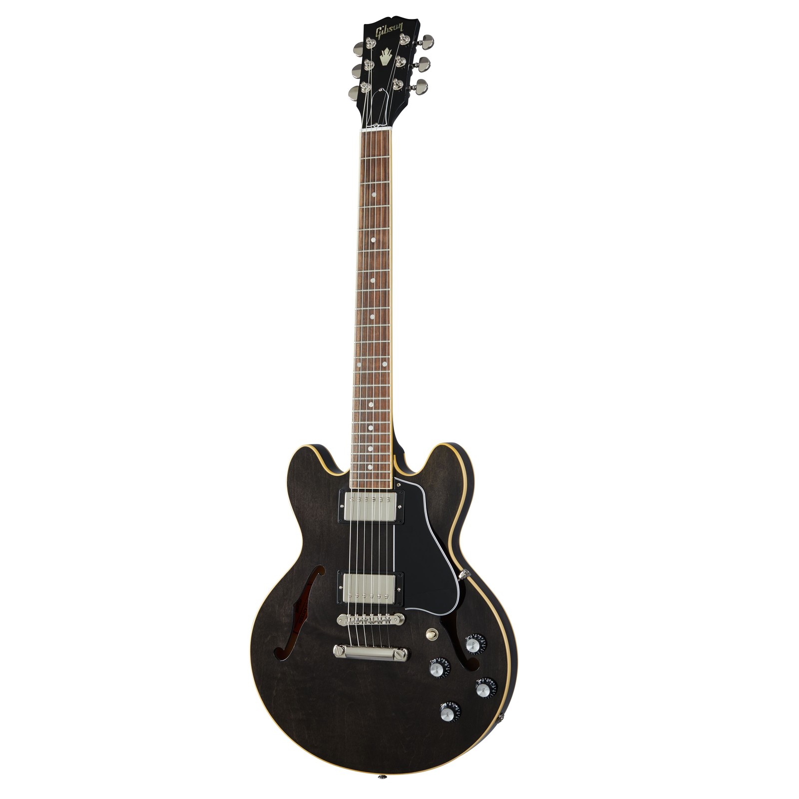 Gibson ES-339 Trans Ebony - Халбакустик Гитаре 370290₽