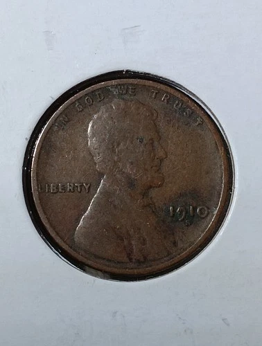 1910 S Better Date Lincoln Cent Penny VG Nice Coin! M26V10