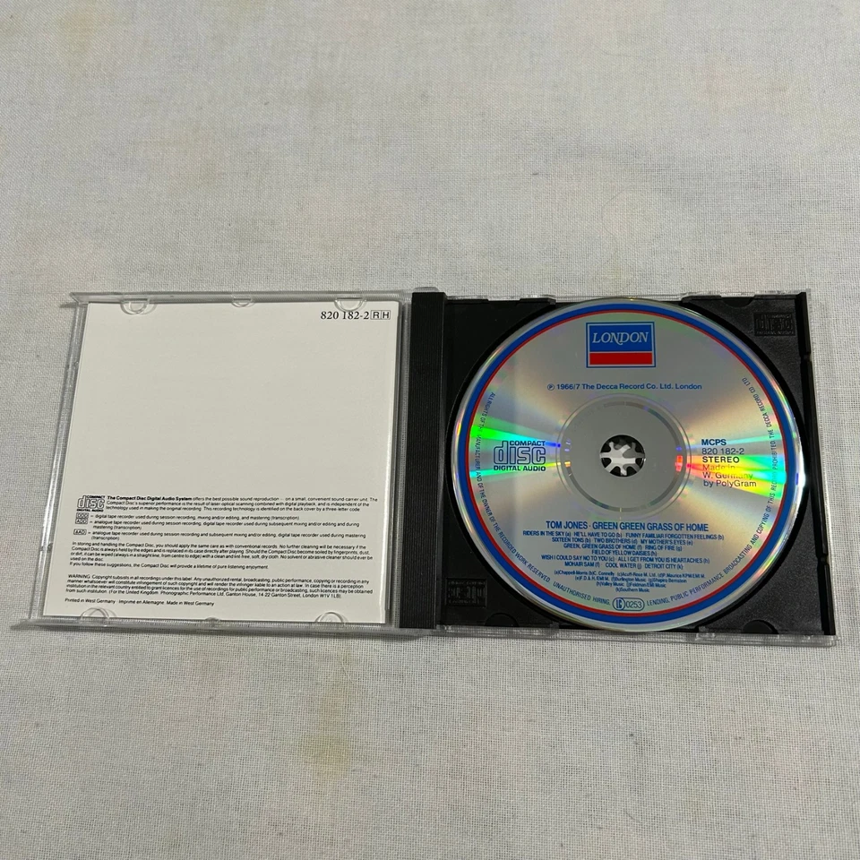 Компакт-диск Tom Jones Green Green Grass of Home 1967 - Изображение 4 из 4