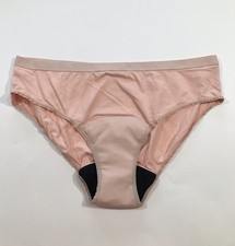 Knix Women  s Cotton Super Absorbency Leakproof Bikini Panties Sz XL Honey Peach