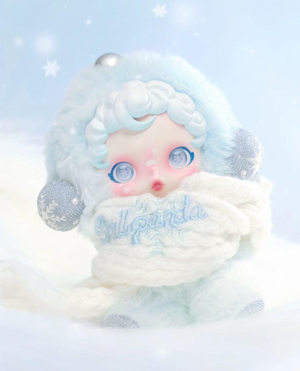 Skullpandawintersymphony Xスワロフスキー POP MART x SKULLPANDA -Winter Symphony Series Plush Pendant