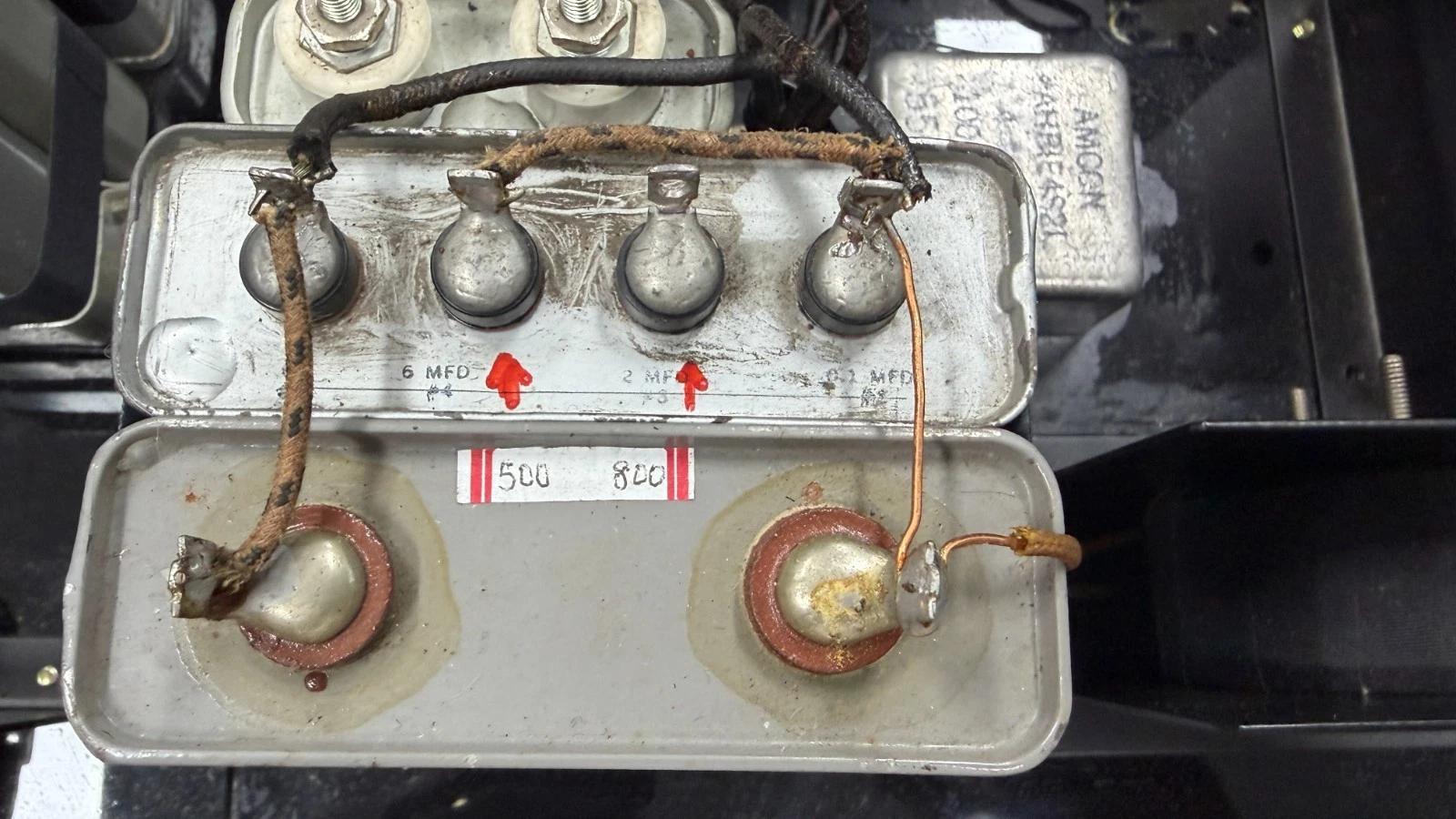 Custom Vintage Crossover Network Pair (500Hz / 800Hz Selectable) - product detail image 12