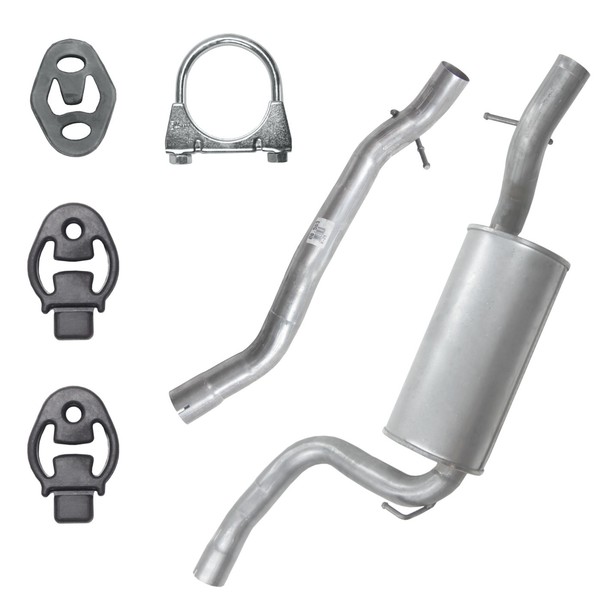 Auspuff SchalldäMpferset FüR Ford Focus MK2 FließHeck 2.0 Tdci ( 2004-07/2011 )-image