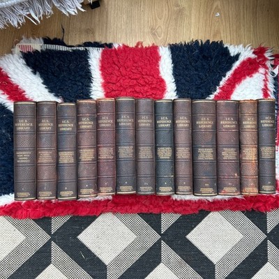Book Job Lot 13 X ICS Reference Library 1 To 11 +2 Excellent Condition Car Steam