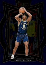 2024-25 Panini Select Enrique Freeman #80 Blue (Retail) Indiana Pacers 32D