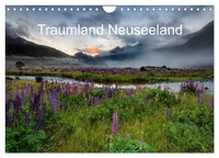 Traumland Neuseeland (Wandkalender 2026 Din A4 Quer), Calvendo Monatskalender