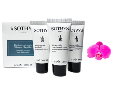 Sothys Body Discovery Kit 3 x 15ml / 0.5oz