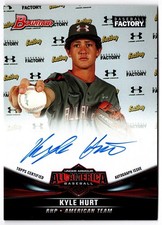 2022 Bowman Chrome All-American Game Autographs KYLE HURT UAA-8 199 Dodgers Auto